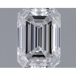 Diament szlif szmaragdowy, 0.33ct, VVS1, D, GIA 6515699453