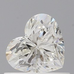 Diament serce, 0.55ct, VS2, I, GIA 2537761531