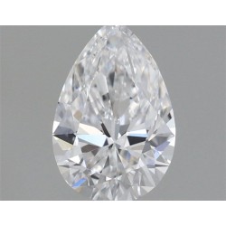 Diament szlif gruszkowy, 0.35ct, VVS2, D, GIA 6531371059