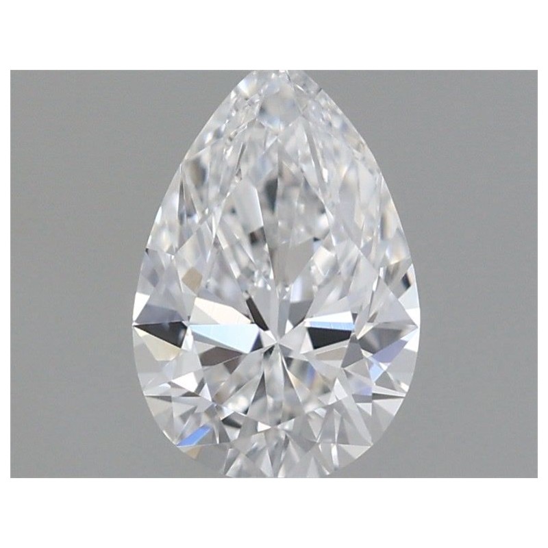 Diament szlif gruszkowy, 0.35ct, VVS2, D, GIA 6531371059