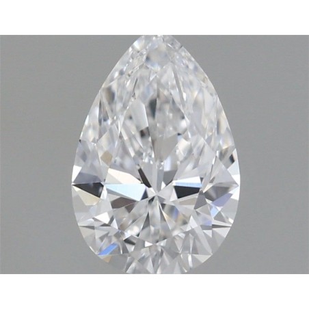 Diament szlif gruszkowy, 0.35ct, VVS2, D, GIA 6531371059