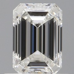 Diament szlif szmaragdowy, 0.72ct, VVS1, G, GIA 6521316707