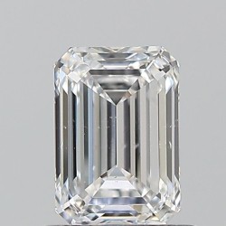 Diament szlif szmaragdowy, 0.9ct, SI1, E, GIA 6505920189
