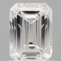 Diament szlif szmaragdowy, 0.9ct, SI2, E, GIA 6532138576