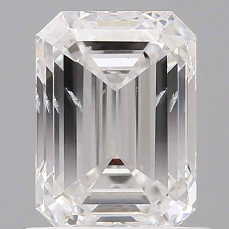 Diament szlif szmaragdowy, 0.9ct, SI2, E, GIA 6532138576