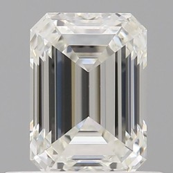 Diament szlif szmaragdowy, 0.73ct, VVS2, G, GIA 5526182343