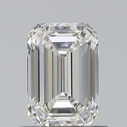 Diament szlif szmaragdowy, 0.71ct, VVS1, H, GIA 6511398124