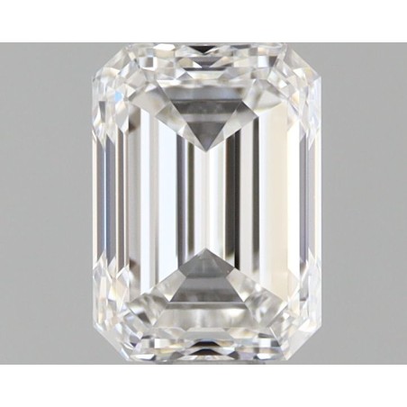 Diament szlif szmaragdowy, 0.8ct, VVS1, F, GIA 7513219087