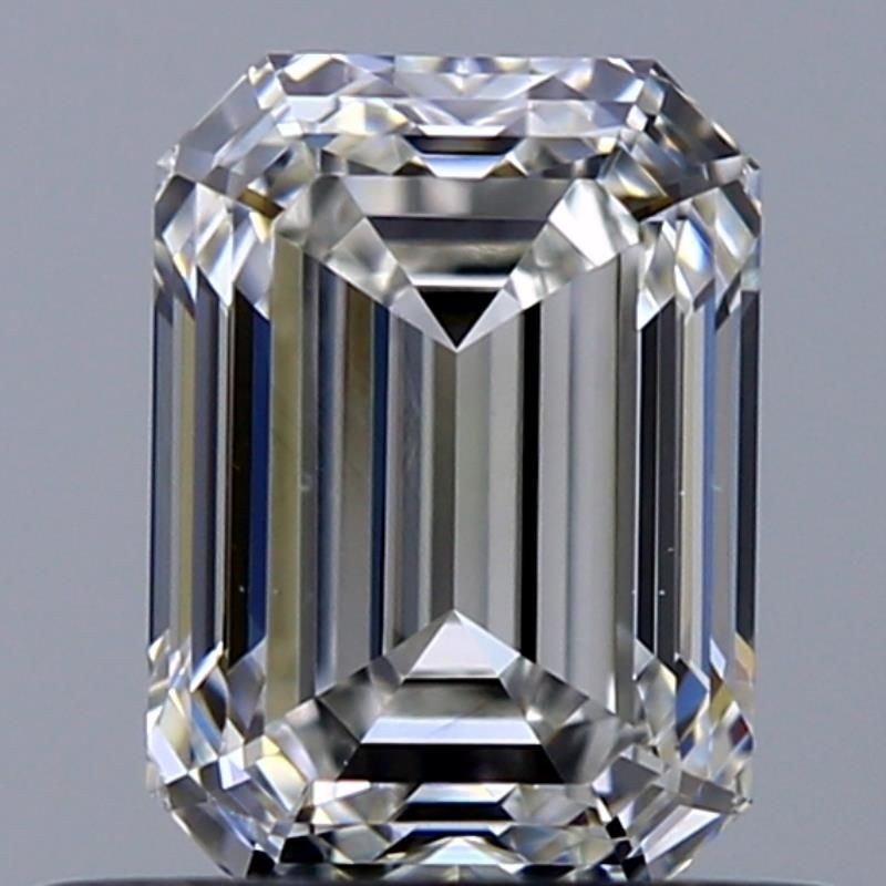 Diament szlif szmaragdowy, 0.51ct, VS2, G, GIA 1528070026 Diament szlif szmaragdowy, 0.51ct, VS2, G, GIA 1528070026