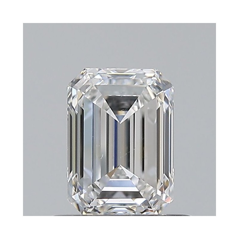 Diament szlif szmaragdowy, 0.7ct, VS2, F, GIA 6522077191