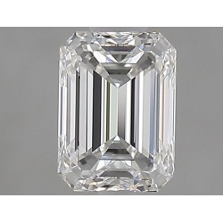 Diament szlif szmaragdowy, 0.7ct, VVS1, F, GIA 1528032522