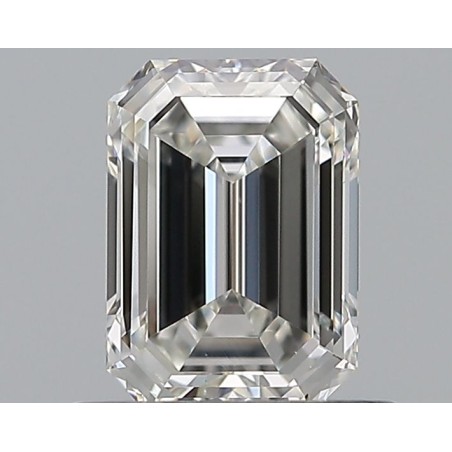 Diament szlif szmaragdowy, 0.7ct, VS1, G, GIA 7526318121