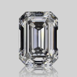 Diament szlif szmaragdowy, 0.7ct, VVS2, F, GIA 2526742699
