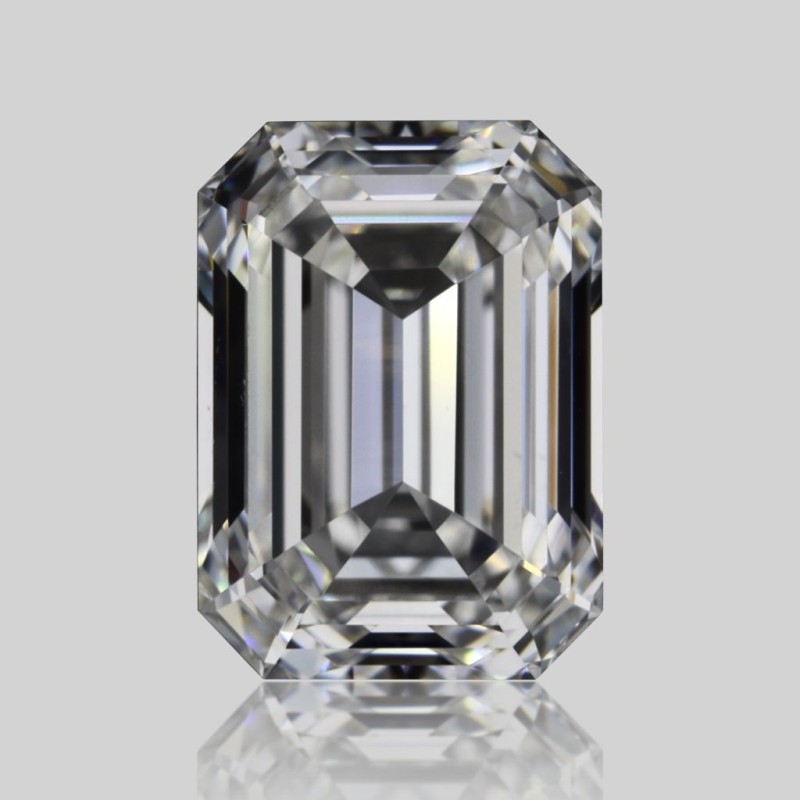 Diament szlif szmaragdowy, 0.7ct, VVS2, F, GIA 2526742699