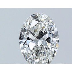 Diament szlif owalny, 0.5ct, VS1, G, GIA 6522010178
