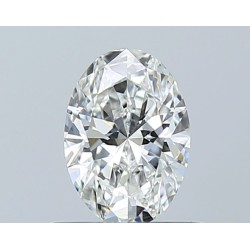 Diament szlif owalny, 0.5ct, VS2, F, GIA 5523372980