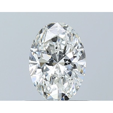Diament szlif owalny, 0.5ct, VS2, F, GIA 5523372980