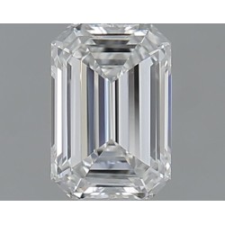 Diament szlif szmaragdowy, 0.5ct, VVS2, F, GIA 6535208262