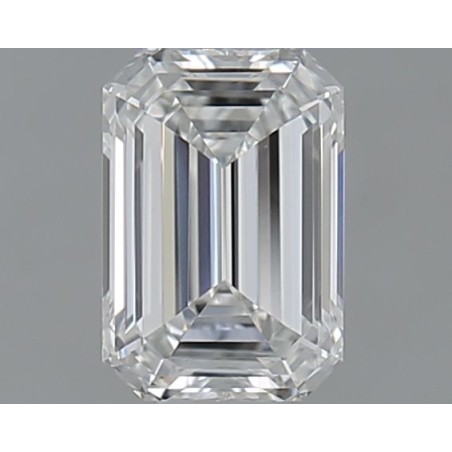 Diament szlif szmaragdowy, 0.5ct, VVS2, F, GIA 6535208262
