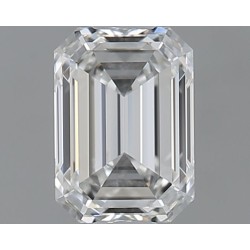Diament szlif szmaragdowy, 0.7ct, VVS2, F, GIA 1528787902