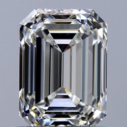 Diament szlif szmaragdowy, 0.7ct, VS2, G, GIA 6522035569