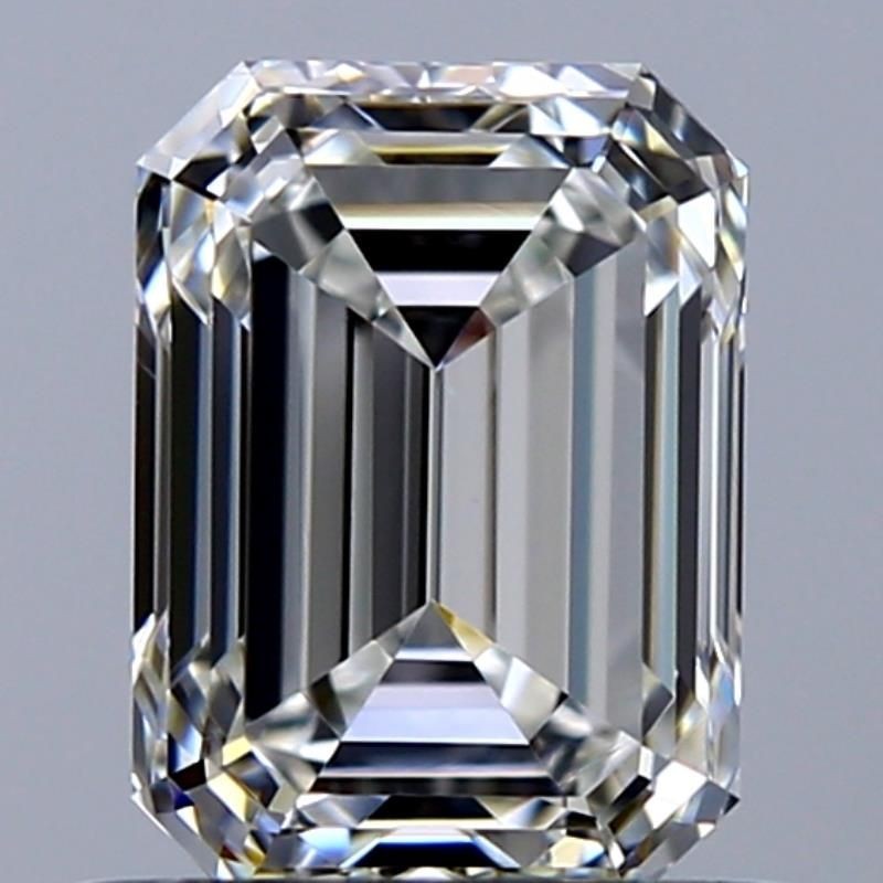 Diament szlif szmaragdowy, 0.7ct, VS2, G, GIA 6522035569