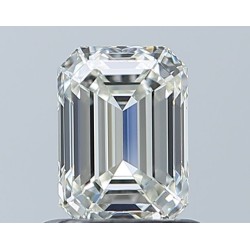 Diament szlif szmaragdowy, 0.9ct, VVS1, H, IGI 731513458