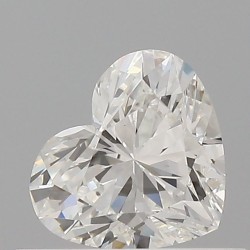 Diament serce, 0.5ct, VS1, G, GIA 6535759527
