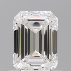 Diament szlif szmaragdowy, 0.7ct, VS1, D, GIA 6532742553