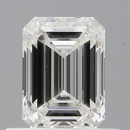 Diament szlif szmaragdowy, 0.7ct, VVS2, G, GIA 6532742738