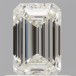 Diament szlif szmaragdowy, 0.7ct, VVS1, I, GIA 2536761159