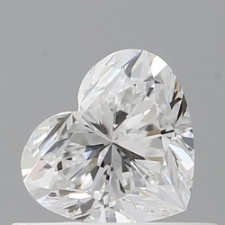 Diament serce, 0.5ct, VVS1, D, GIA 6531759336