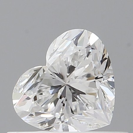 Diament serce, 0.5ct, VVS1, D, GIA 6531759336