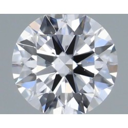 Diament szlif okrągły, 0.3ct, SI1, D, GIA 2516684542