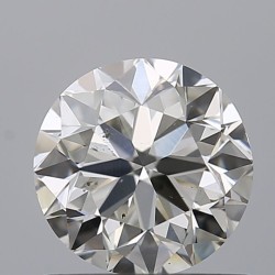 Diament szlif okrągły, 1ct, SI1, H, GIA 7531560756