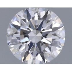 Diament szlif okrągły, 0.32ct, SI1, D, GIA 6492577986