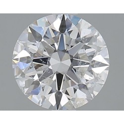 Diament szlif okrągły, 1ct, SI2, E, HRD 250000257353