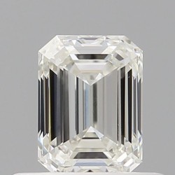 Diament szlif szmaragdowy, 0.51ct, VVS2, H, GIA 7536761759