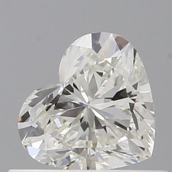 Diament serce, 0.51ct, VS1, H, GIA 7532521013
