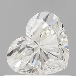 Diament serce, 0.51ct, VS1, H, GIA 2537497101