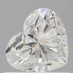 Diament serce, 0.7ct, VVS2, H, GIA 6512659306