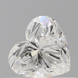 Diament serce, 0.51ct, VVS1, F, GIA 2536742458