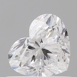 Diament serce, 0.5ct, VVS1, D, GIA 6532125742