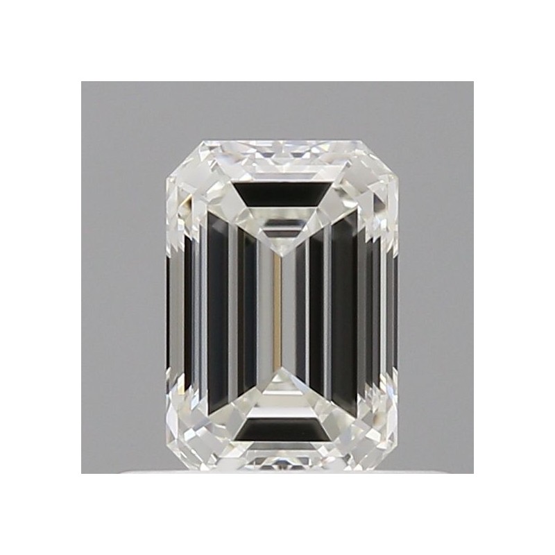 Diament szlif szmaragdowy, 0.5ct, VVS2, H, GIA 3535259584