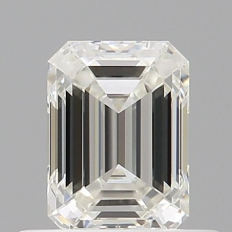 Diament szlif szmaragdowy, 0.5ct, VVS2, H, GIA 5533524834
