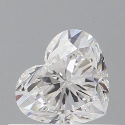 Diament serce, 0.5ct, VVS1, D, GIA 7536125675