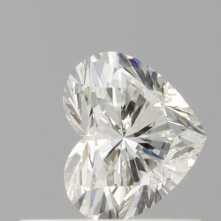 Diament serce, 0.5ct, VVS2, H, GIA 6531324873