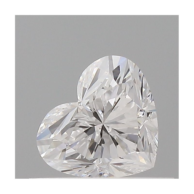 Diament serce, 0.5ct, VVS2, D, GIA 5536759351