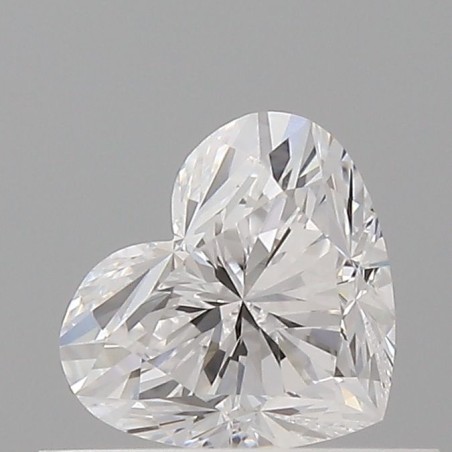 Diament serce, 0.5ct, VVS2, D, GIA 5536759351