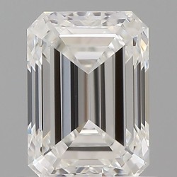 Diament szlif szmaragdowy, 0.7ct, VVS2, F, GIA 6522511529